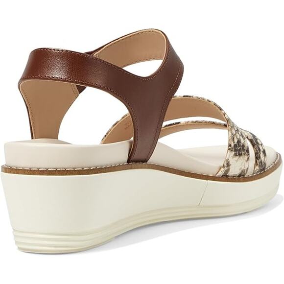 NWT Cole Haan Women's Originalgrand Sandal, Dark Cuo Sanddollar Snake Print-Sz11 - Picture 6 of 7